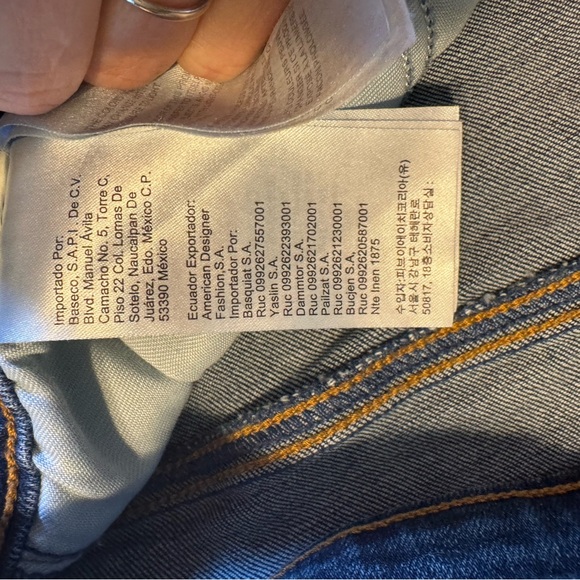 Calvin Klein Distressed Mid Rise Skinny Jeans Size 33x28 - Picture 4 of 14